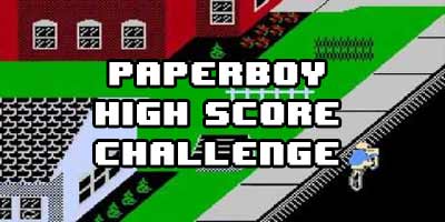 Paperboy NES Challenge at MeggaXP V!